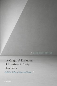 Cover The Origin and Evolution of Investment Treaty Standards (eBook, PDF)