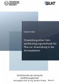 Entwicklung einer Fahrwerkauslegungsmethode für Pkw zur Anwendung in der Konzeptphase (eBook, PDF)