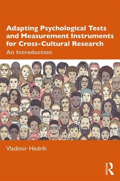 Adapting Psychological Tests and Measurement Instruments for Cross-Cultural Research (eBook, ePUB) - Hedrih, Vladimir