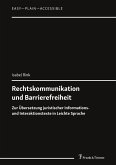 Rechtskommunikation und Barrierefreiheit