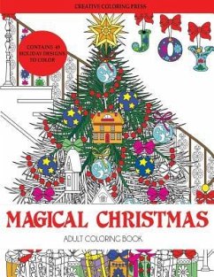 Magical Christmas Adult Coloring Book - Creative Coloring