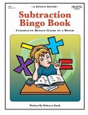 Subtraction Bingo Book: Complete Bingo Game In A Book