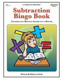 Subtraction Bingo Book: Complete Bingo Game In A Book - Stark, Rebecca