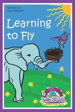 Lulu Baba Coloring Story Book, Learning to Fly: Children's Book, Lulu Baba Books, Coloring book for kids, Early Learners, Beginner Readers, Children's - Baba, Lulu