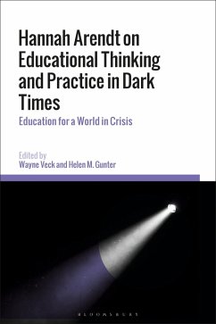 Cover Hannah Arendt on Educational Thinking and Practice in Dark Times (eBook, PDF)