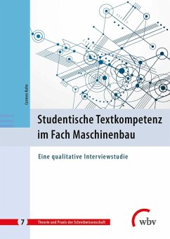 Studentische Textkompetenz im Fach Maschinenbau (eBook, PDF) - Kuhn, Carmen