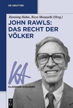 John Rawls: Das Recht der Völker (eBook, ePUB)