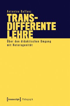 Transdifferente Lehre (eBook, PDF) - Balfanz, Antonina