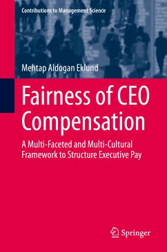 Fairness of CEO Compensation (eBook, PDF) - Aldogan Eklund, Mehtap