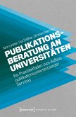 Publikationsberatung an Universitäten (eBook, PDF)