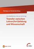 Transfer zwischen Lehrer(fort)bildung und Wissenschaft (eBook, PDF)