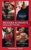 Modern Romance February 2020 Books 1-4: Indian Prince's Hidden Son / Craving His Forbidden Innocent / Cinderella's Royal Seduction / Crowned at the Desert King's Command (eBook, ePUB)