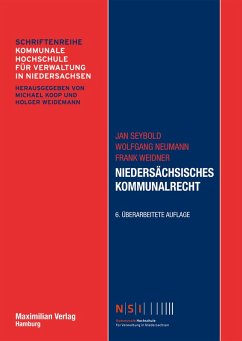 Niedersächsisches Kommunalrecht (eBook, ePUB) - Seybold, Jan; Neumann, Wolfgang; Weidner, Frank