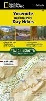 Yosemite National Park Day Hikes - National Geographic Maps