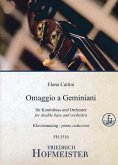 Omaggio a Geminiani, für Kontrabass und Orchester