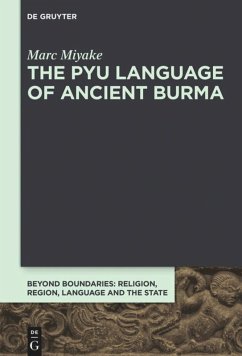 Cover The Pyu Language of Ancient Burma