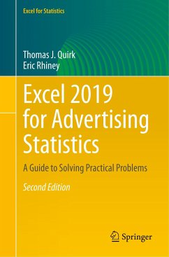 Excel 2019 for Advertising Statistics - Quirk, Thomas J.;Rhiney, Eric