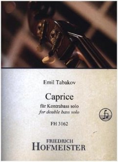 Caprice, für Kontrabass solo - Tabakov, Emil