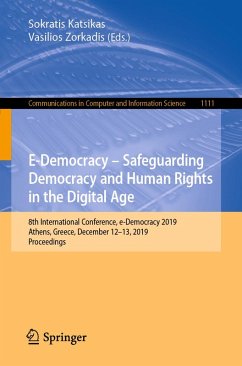 E-Democracy - Safeguarding Democracy and Human Rights in the Digital Age (eBook, PDF)