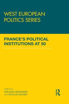 Cover France's Political Institutions at 50 (eBook, ePUB)