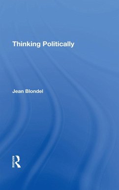 Thinking Politically (eBook, ePUB) - Blondel, Jean