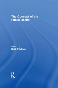 The Concept of the Public Realm (eBook, ePUB)