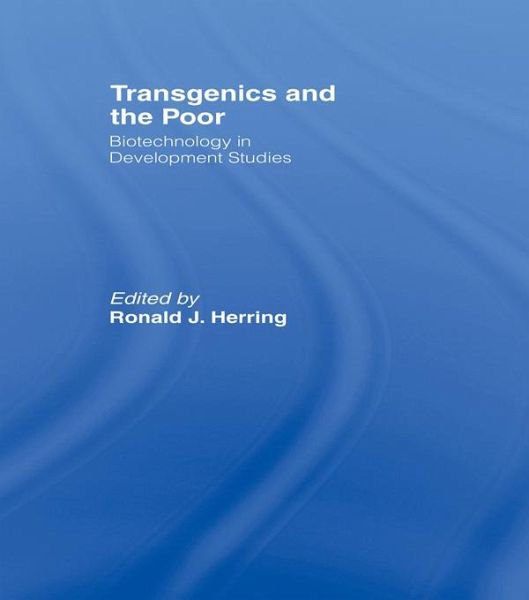 Transgenics and the Poor (eBook, PDF)