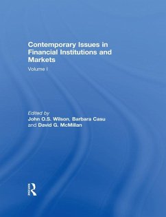 Contemporary Issues in Financial Institutions and Markets (eBook, PDF)