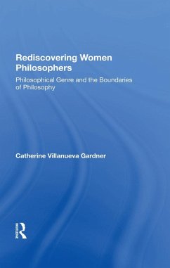Cover Rediscovering Women Philosophers (eBook, PDF)