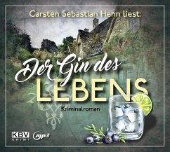 Der Gin des Lebens / Kulinarische Kriminalromane Bd.1 (1 MP3-CD) - Henn, Carsten Sebastian