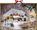 Wandkalender - Winterliches Cottage