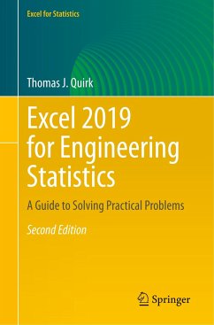 Excel 2019 for Engineering Statistics - Quirk, Thomas J.