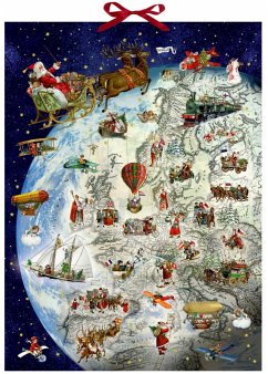 Wandkalender - Der Dienstplan des Weihnachtsmanns