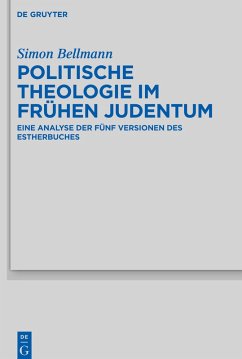 Cover Politische Theologie im frühen Judentum