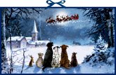 Wandkalender - Wunderbare Hunde-Weihnacht