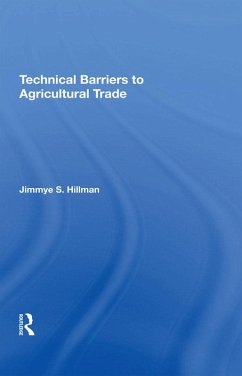 Technical Barriers To Agricultural Trade (eBook, PDF) - Hillman, Jimmye