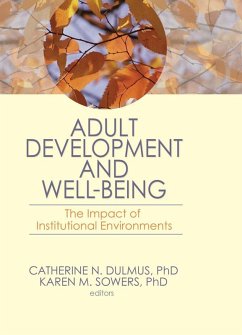 Cover Adult Development and Well-Being (eBook, PDF)