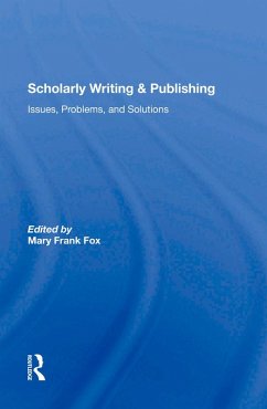 Cover Scholarly Writing And Publishing (eBook, ePUB)