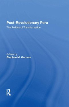 Cover Post-revolutionary Peru (eBook, PDF)