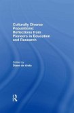 Culturally Diverse Populations: Reflections from Pioneers in Education and Research (eBook, ePUB)