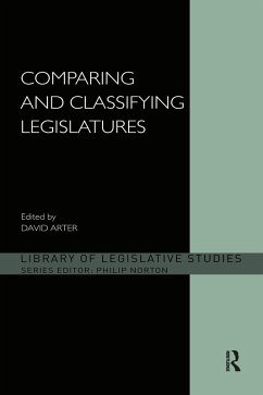 Comparing and Classifying Legislatures (eBook, PDF)