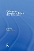 Parliamentary Opposition in Old and New Democracies (eBook, PDF)
