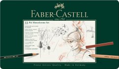 Faber-Castell Pitt Monochrome, 33er Set Metalletui