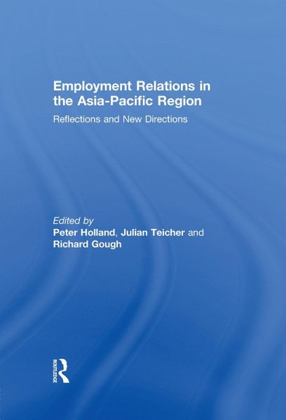 Employment Relations in the Asia-Pacific Region (eBook, ePUB)
