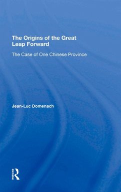 Cover The Origins Of The Great Leap Forward (eBook, PDF)