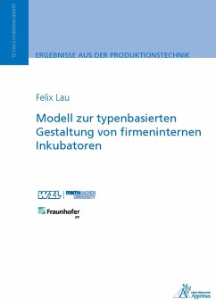 Modell zur typenbasierten Gestaltung von firmeninternen Inkubatoren (eBook, PDF) - Lau, Felix