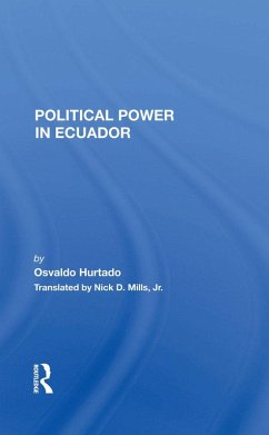 Cover Political Power In Ecuador (eBook, PDF)
