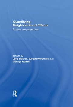 Quantifying Neighbourhood Effects (eBook, PDF) Quantifying Neighbourhood Effects (eBook, PDF)