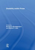 Disability and/in Prose (eBook, PDF)