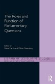 The Roles and Function of Parliamentary Questions (eBook, ePUB)